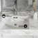 Swiss Madison St. Tropez 16.125" White Ceramic Rectangular Wall Mount Bathroom Sink with Overflow