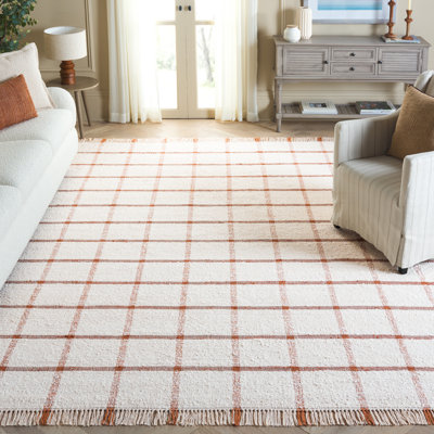 Tapis Montauk 322 ivoire / rouille