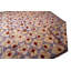 Tapis antique en laine multicolore American Hooked