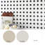 Carreau de mosaïque pour mur et plancher en porcelaine mat 2 "x 2" Check