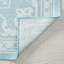Tapis oriental intérieur / extérieur turquoise Meghan-1654508306