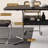 Modern Practical Storable Black Rock Slab Table-2066414585