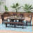 Laguna 6 - Person Patio Dining Set with Rectangular Table-84058184