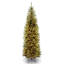 The Holiday Aisle® Kingswood Fir Pencil Tree with Power Connect and Dual Color LED Lights-88040105-88040108