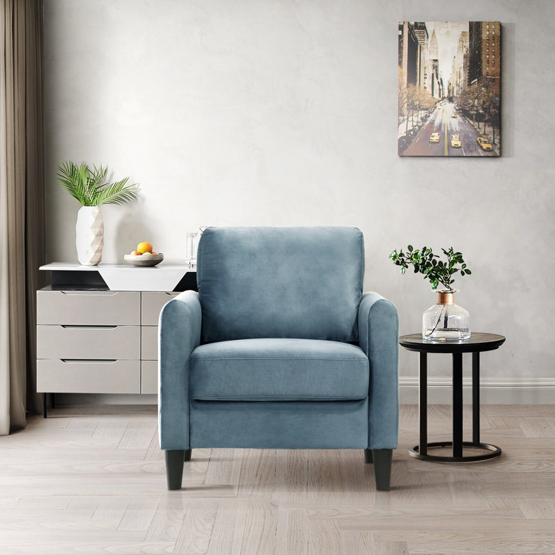 Lidio large, Velours bleu