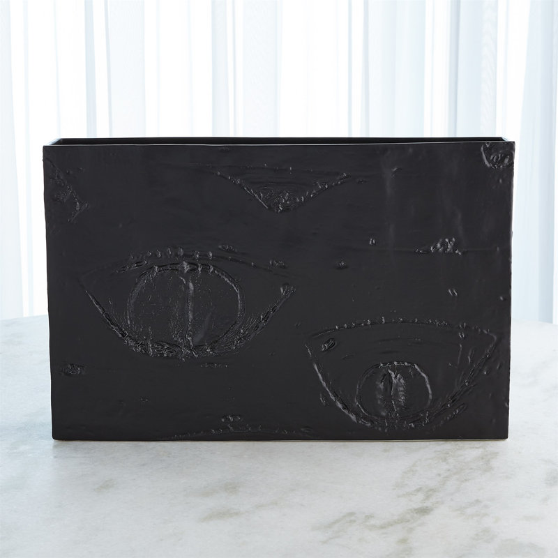 Ceramic Table Vase, Black