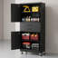 Armoire de rangement en métal