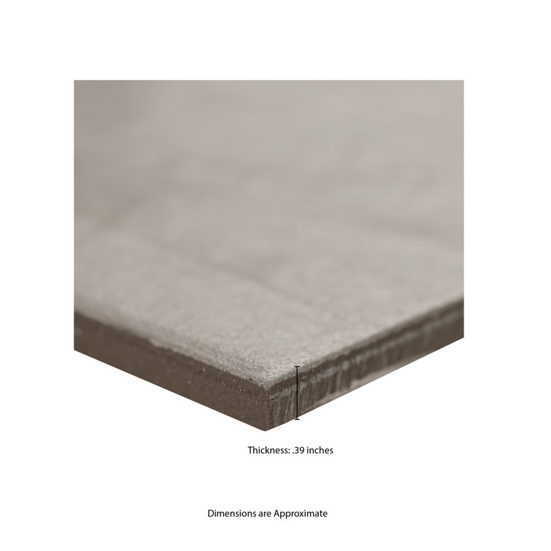 MSI Havenwood 8 in. x 36 in. Matte Porcelain Wood Look Floor and Wall Tile, Platinum