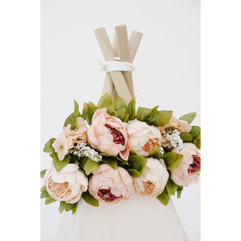 Silk Peony Arrangement