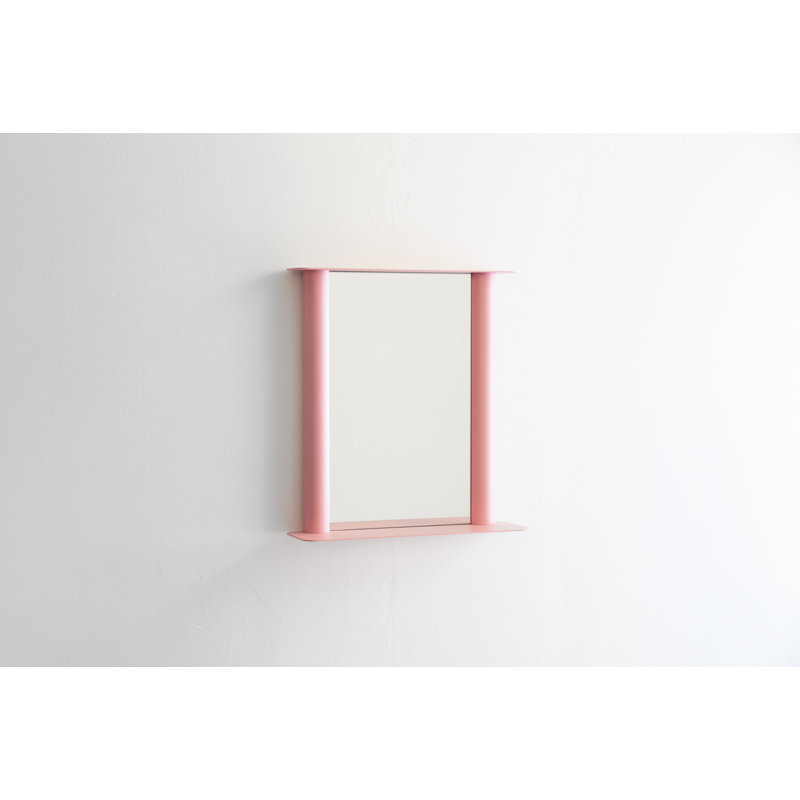 Pipeline Small Mirror by Nicholai Wiig-Hansen, Pink