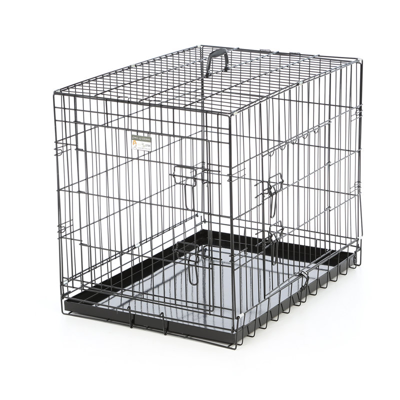 Caisse pliante pour animaux, H 30 po x l 27 po x P 42 po