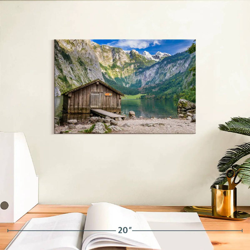 Chalet en bois Alpes, H 8 po x l 12 po