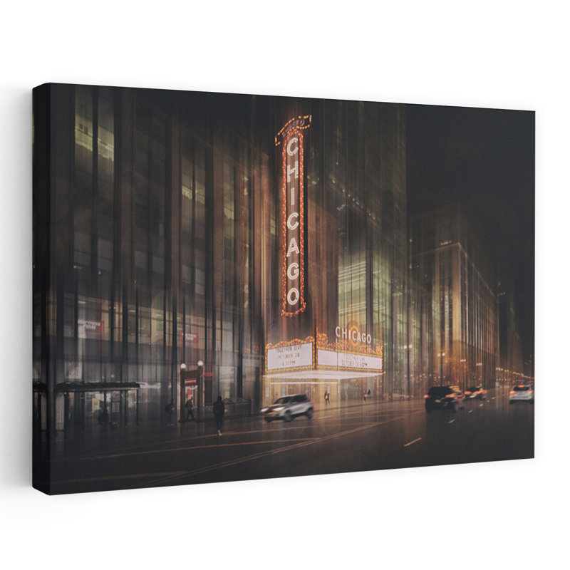 «Together Live Abstract Abstract City Contemporary City Art», H 32 po x l 48 po