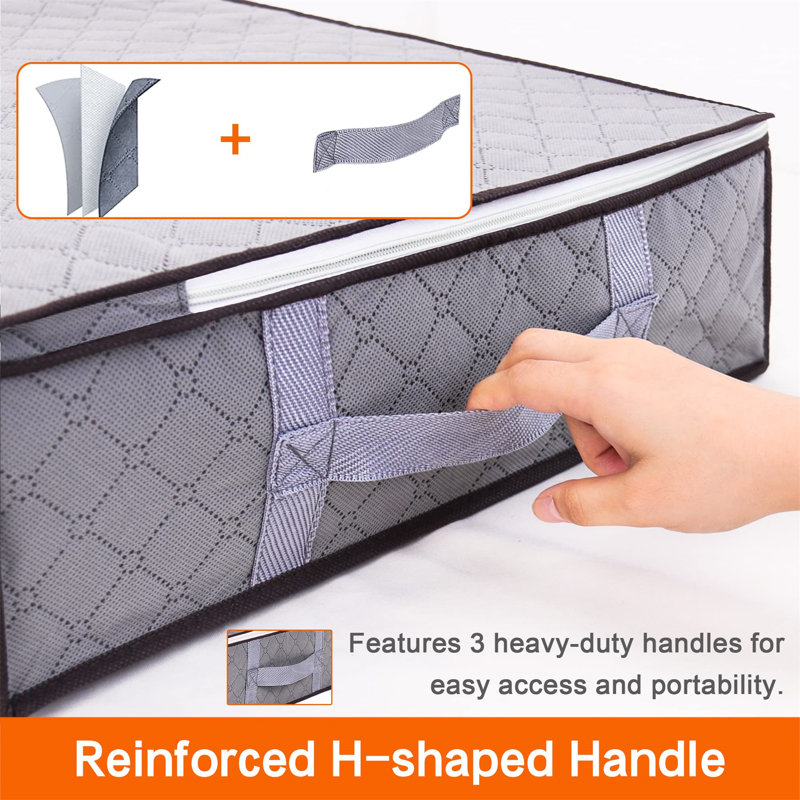 Latitude Run Fabric Storage Bag