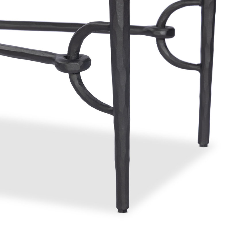 BABYLON 70'' W Glass Console Table