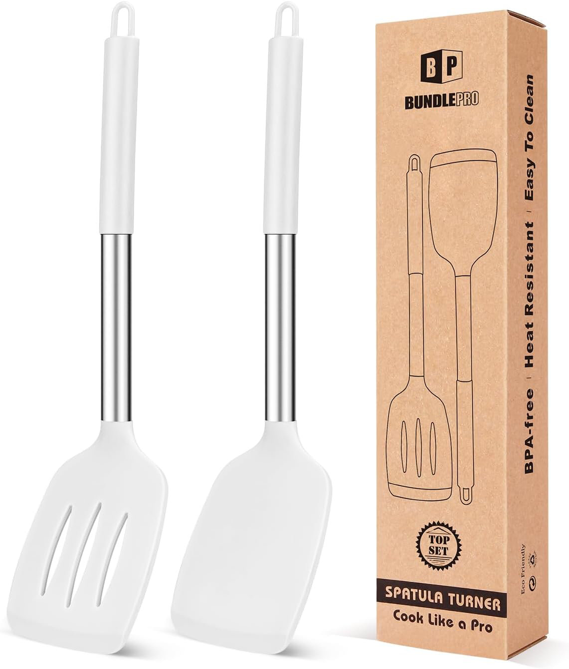 Stock Preferred Pack Of 2 Silicone Solid Turner | Wayfair