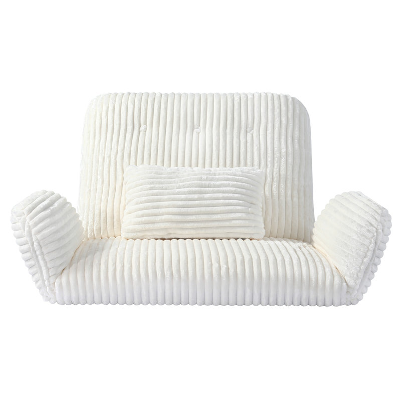 Bean Bag Chair, White
