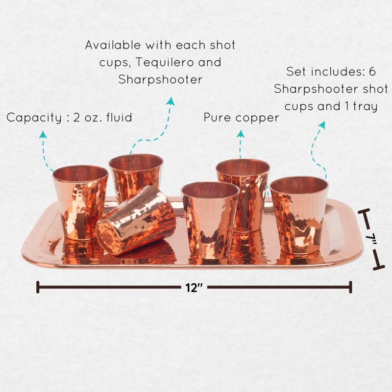 Copper Shot Cup Flight Sets