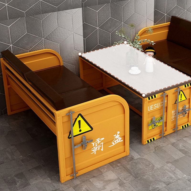 4 - Person Trestle Base Dining Set