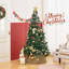 Collier d'arbre de Noël, jupe d'arbre tissée des Fêtes-120939496