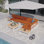 Ensemble de conversation en aluminium pour patio