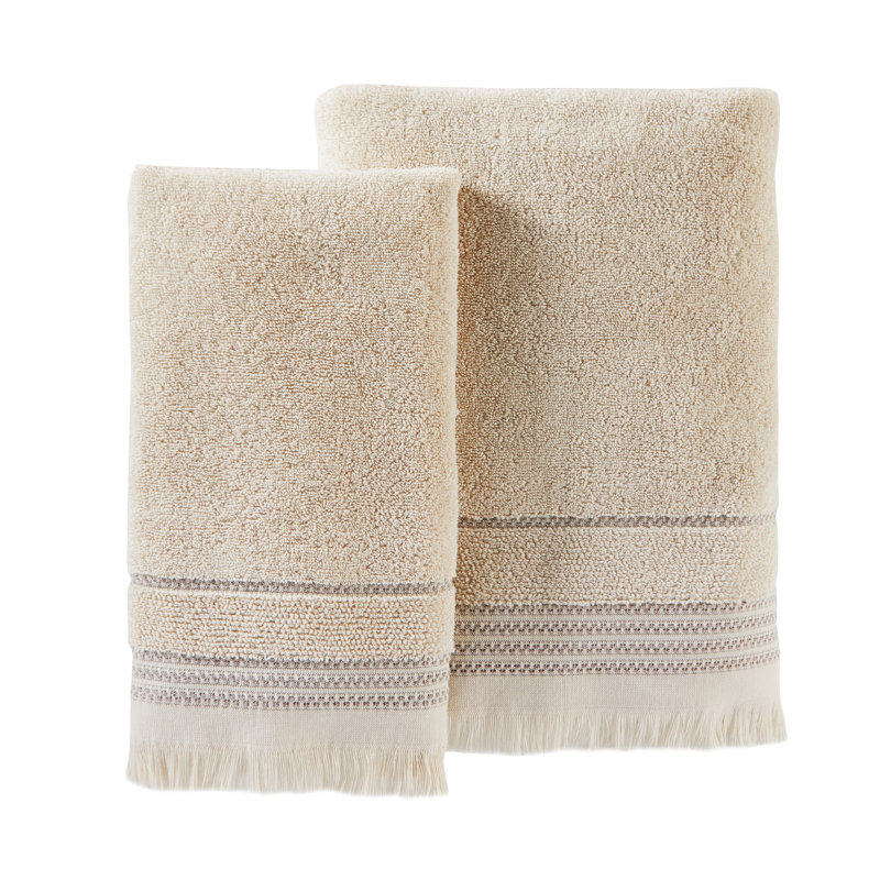 Ismay Cotton Midweight Jacquard Hand Towel