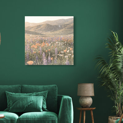 Lavender Hill Print by Oliver Gal