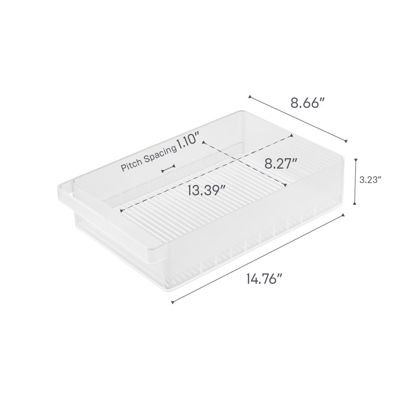 Boîte de rangement pour réfrigérateur Yamazaki Home Tower