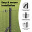 100cm H x 1000cm W Metal Fencing Kits