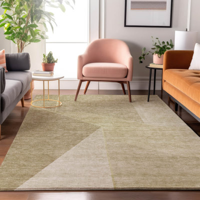 Premium Machine Washable Cerrito Beige Rug