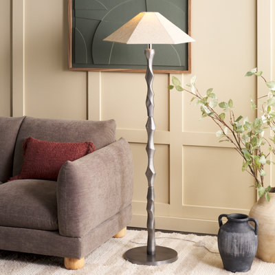 Delphi 58'' Silver Traditional Floor Lamp