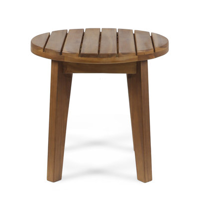Outdoor Acacia Wood Side Table