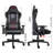 Inbox Zero Adjustable Reclining Ergonomic Swiveling PC & Racing Game Chair in Black