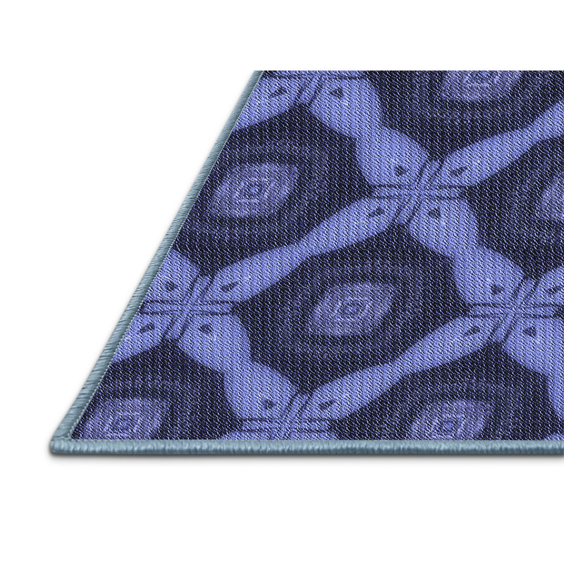 Abstract Indoor Rug, Rectangle 2' x 4'