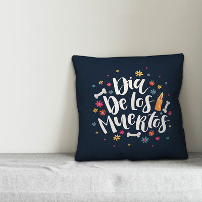 Dia De Los Muertos Throw Pillow