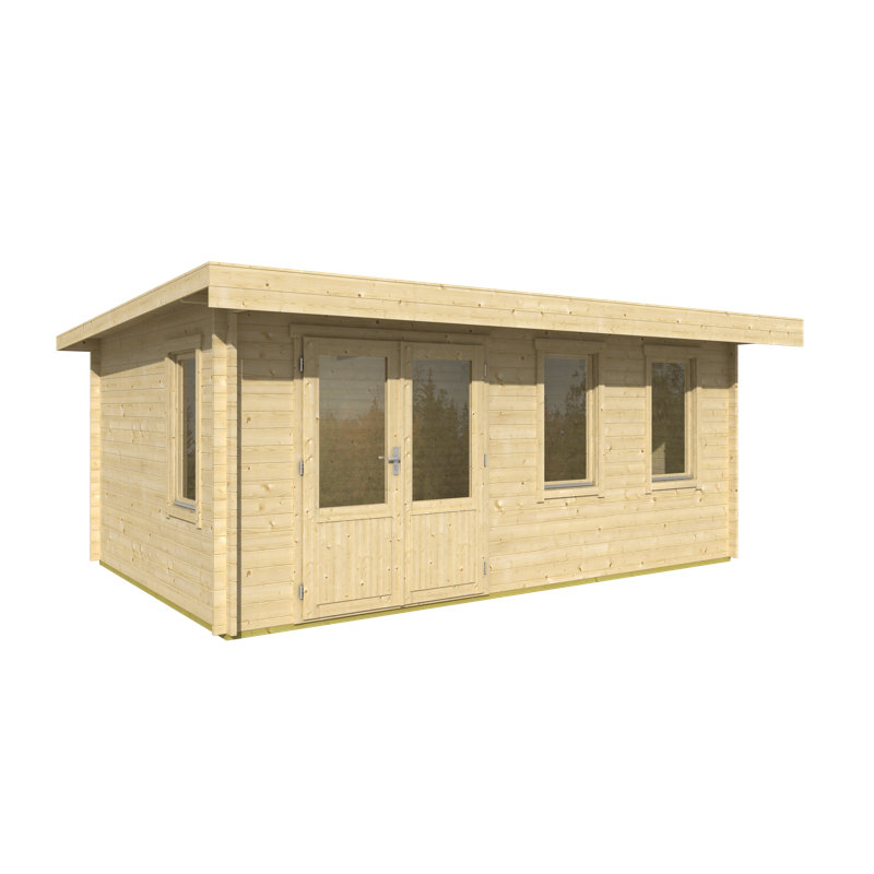 Lasita Baruda Premium Log Cabin With Tempered Double Glazing (40mm)