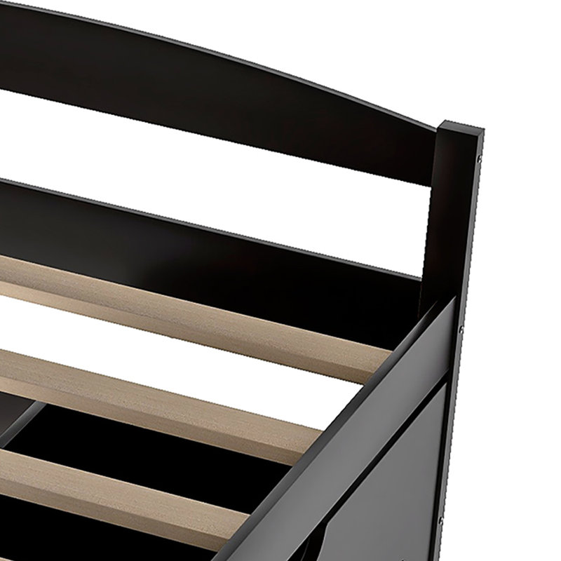 Lit plateforme en bois avec tiroirs Exquis And Simple