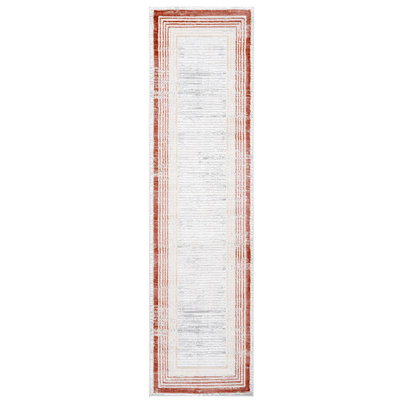 Area Rug, Collection Brown / Ivory / Bordered