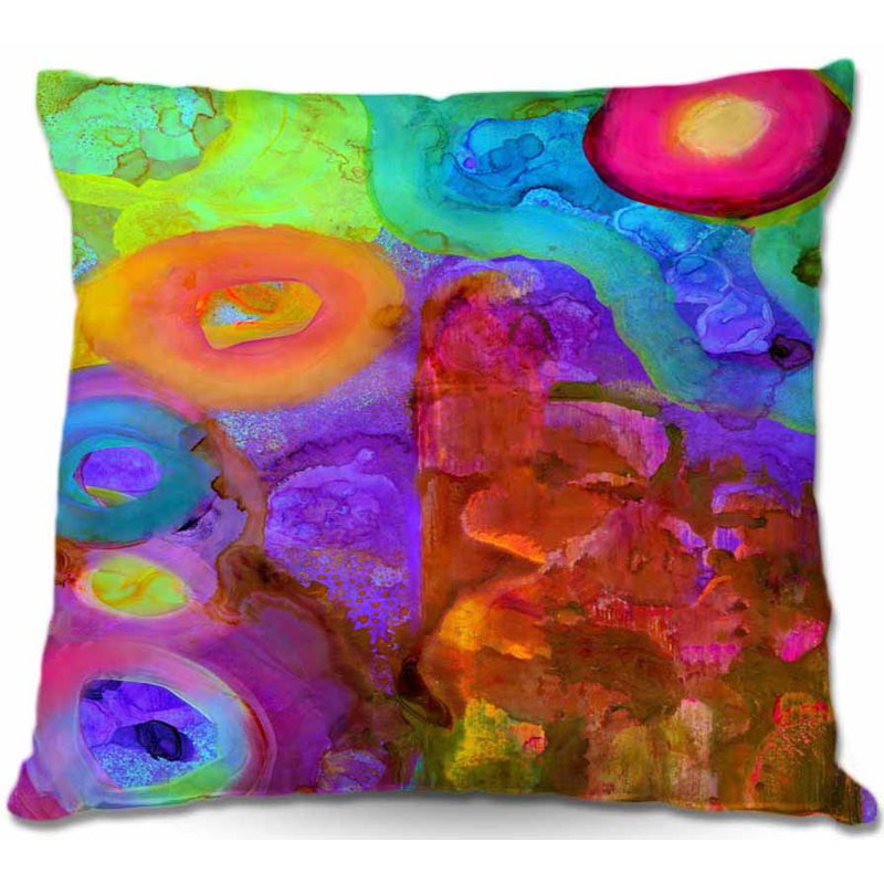 Finding Equilibrium Reversible Throw Pillow, 20" H x 20" W x 5" D