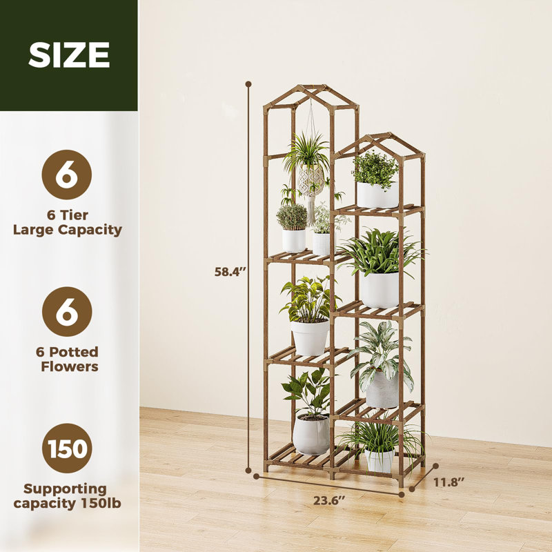 Grand support à plante d'intérieur