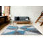 Tapis bleu / noir / gris Gini-1129867804