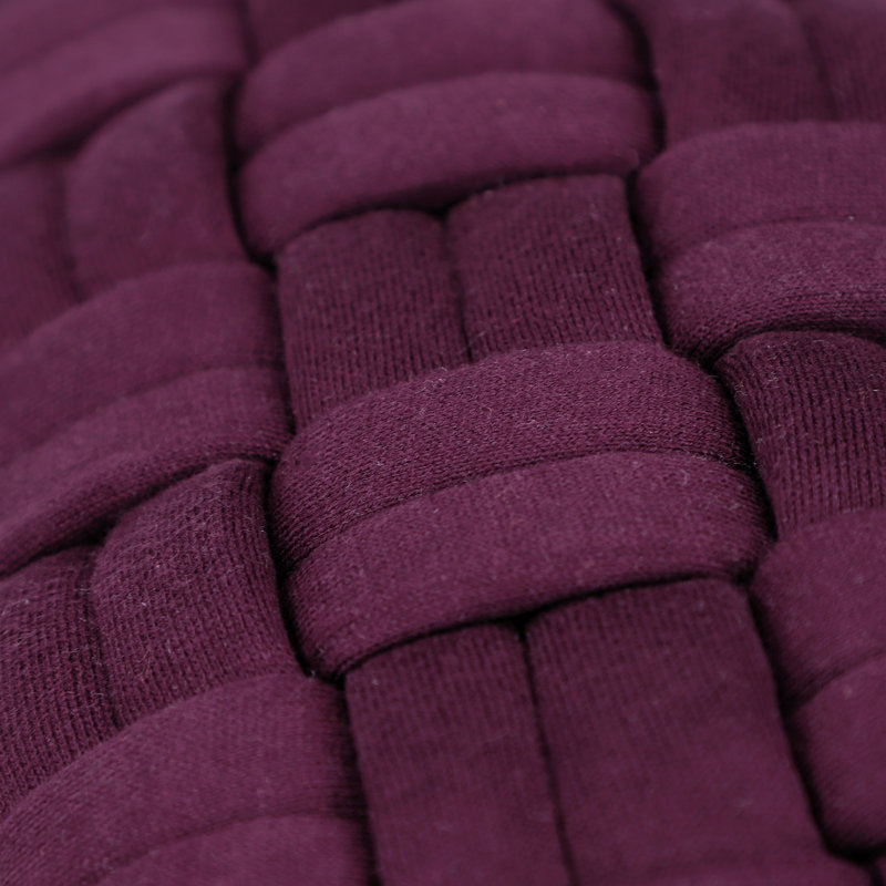 Rectangular Throw Cushion Cover, Purple
