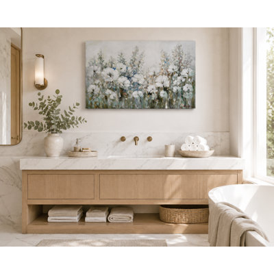 Peinture sur toile tendue