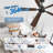  Cissline 52" Indoor Black Modern and Sleek Ceiling Fan with Light and Remote Control for Bedrooms & Living Spaces