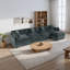 Canapé-lit en chenille moderne avec repose-pieds-1076184511-1076184510