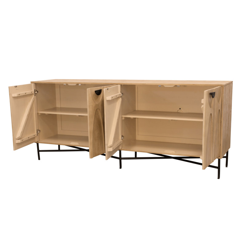 Buffet 4 portes Terrance - Naturel