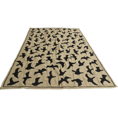 Tapis ivoire 7 x 7 po Perry