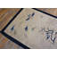 Antique Ivory Wool Chinese - Peking Knotted 1930s Small Scatter Size Rectangle Rug