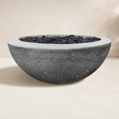 Round Concrete Smokeless Fire Pit
