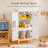 Pretend Play Kitchen with Fridge,Oven,Sink,Cabinet，Cookware & Accessories